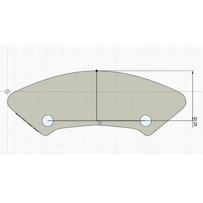 3D Printed Flex Bumper for Awesomatix A12, A12WC, A12X